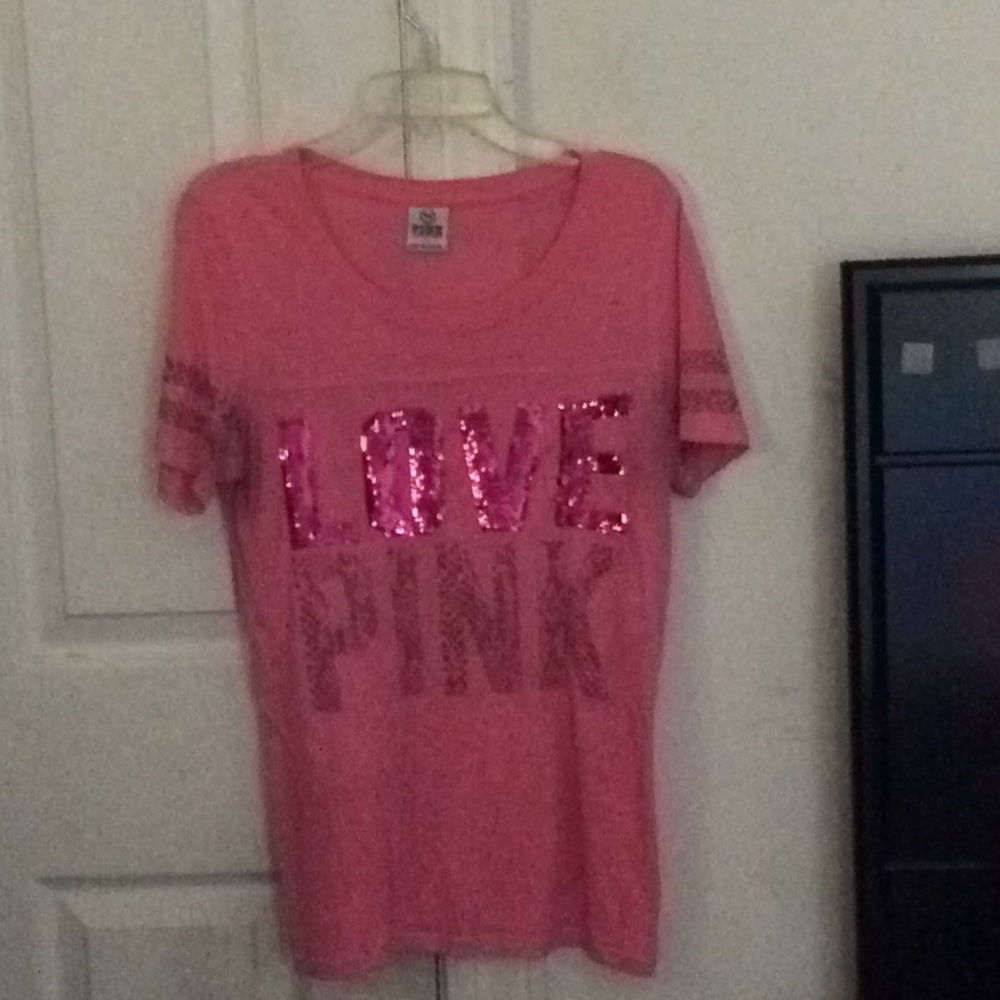 Bling edition pink top